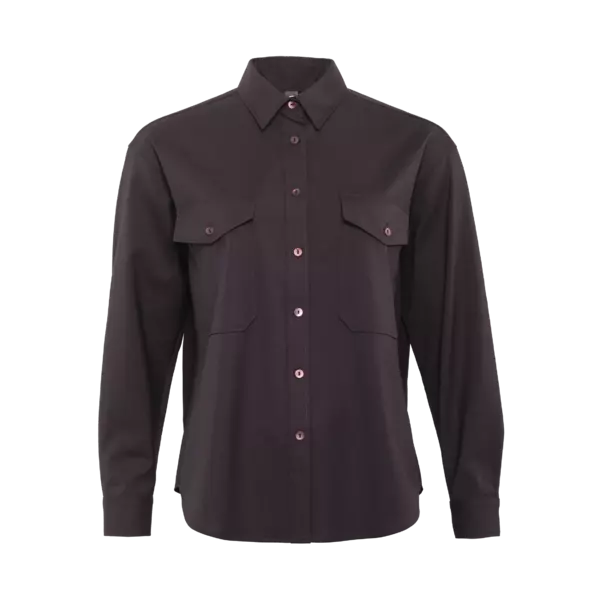 Lilae Utility Shirt Damen