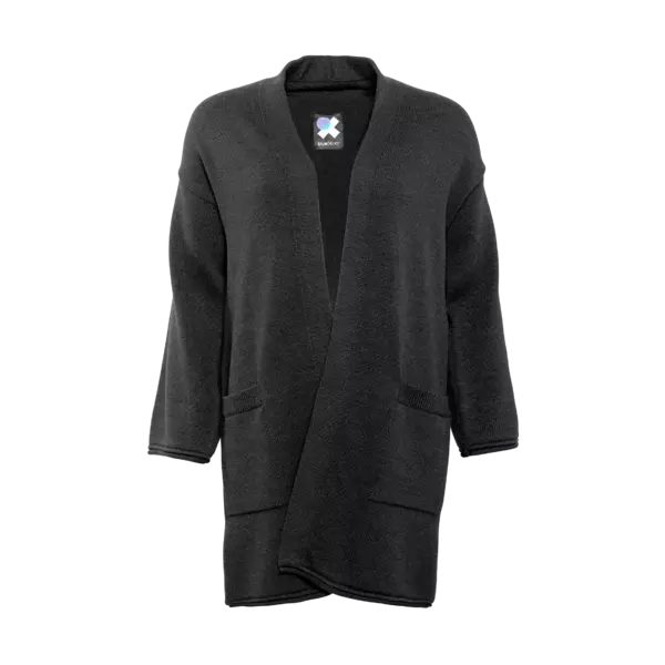 Noire Cardigan long Femmes