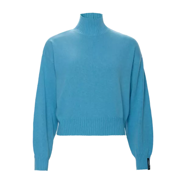 Blaue Oversized Pullover Damen